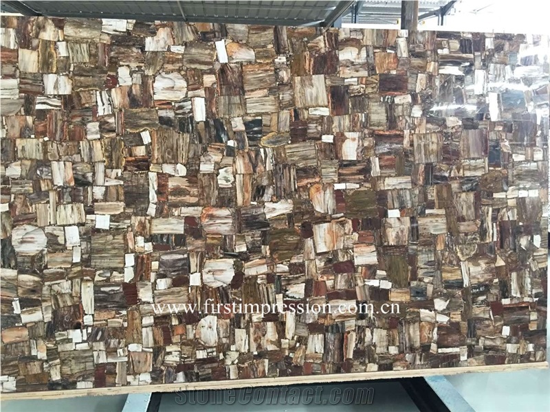 Petrified Wood Semi Precious Stone Slab & Tiles,Petrified Wood Gemstone Slab, Semi Precious Stone Panels,Semi Precious Stone Wall,Gemstone Slabs,Previous Stone Slabs
