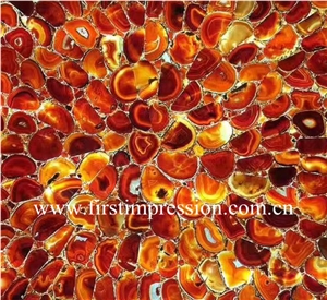 Red Agate Backlit Wall Tiles /Transmittance Red Agate Wall Panel /Red Agate Slabs & Tiles /Red Agate Gemstone Slabs/Semi Precious Tiles /Semi Precious Stone Panels/Precious Stone/Gemstone Tiles & Slab