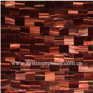 Red Tiger Eye Gemstone,Red Tiger Eye Slab & Tiles ,Red Semi Precious Stone Wall Tiles ,Red Tiger Eye Flooring Tiles ,Red Tiger Eye