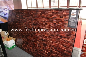 Red Tiger Eye Gemstone,Red Tiger Eye Slab & Tiles ,Red Semi Precious Stone Wall Tiles ,Red Tiger Eye Flooring Tiles ,Red Tiger Eye