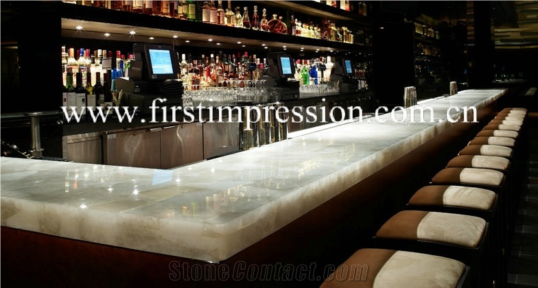 White Crystal Gemstone Slab Backlit /Luxury White Crystal Semi-Precious Stone Slab/White Semi Precious Stone Slab for Wall Panels/Precious Stone Panel/White Crystal Stone for Home Decoration