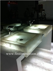 White Crystal Gemstone Slab Backlit /Luxury White Crystal Semi-Precious Stone Slab/White Semi Precious Stone Slab for Wall Panels/Precious Stone Panel/White Crystal Stone for Home Decoration