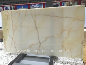 White Onyx Slab /White Onyx Tiles for Wall /Popular White Onyx /Onyx Stone Flooring /Onyx Wall Coverting