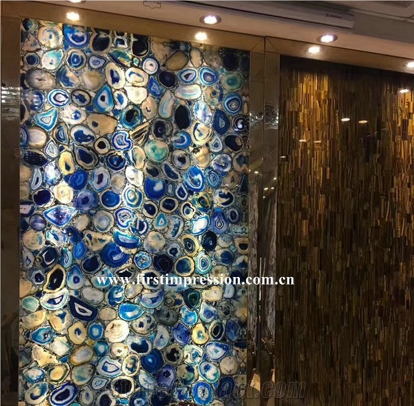 Yellow Agate Slabs & Tiles/Hot Sale Semiprecious Stone/Colorful Agate/Best Price & High Quality Agate Big Slabs