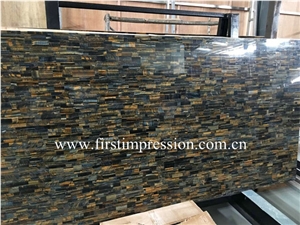 Yellow and Blue Tiger Eye Semiprecious Stone Slabs/Mixed Color Semi Precious Stone Panels/Multicolor Gemstone Slabs/Yellow Tiger Eye Semi Precious Stone /Blue Tiger Eye Gemstone Slabs & Tiles