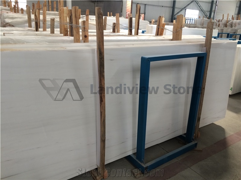 Bianco Dolomite Marble Slabs, Turkey White Marble