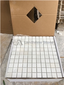 Carrara Mosaic, Kaleidoscope Pattern Carrara Mosaic, Kaleidoscope Pattern Diamond Mix Mosaic