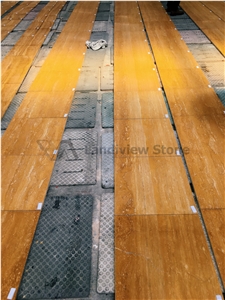 Golden Travertine Tiles, Golden Travertine Slabs, Yellow Travertine Slabs and Tiles