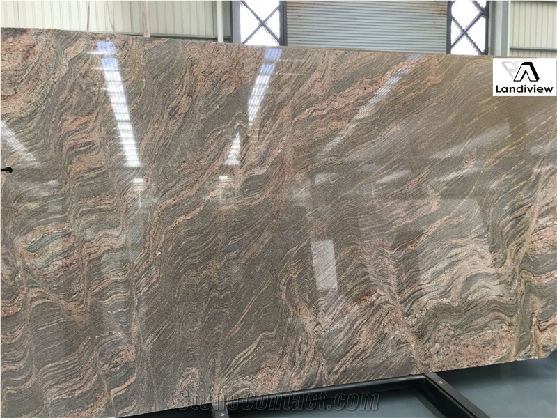 Juparana Colombo Gold Granite Slabs