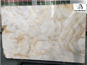 Luxury Beige Onyx Slabs, Luxury Cream Onyx Slabs