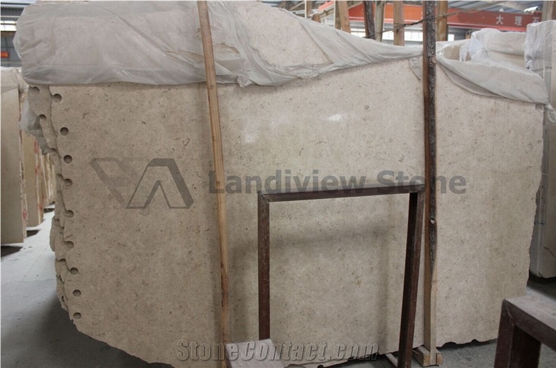 Pearl Cream Marble Slab & Tile, Egypt Beige Marble