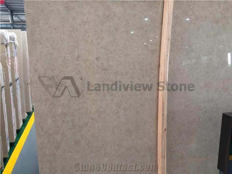 Pearl Cream Marble Slab & Tile, Egypt Beige Marble