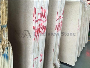 Pearl Cream Marble Slab & Tile, Egypt Beige Marble