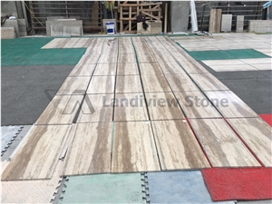 Stormy Travertine Tiles, Travertine Silver Tiles, Travertine Silver Classico, Stormy Travertine Slabs