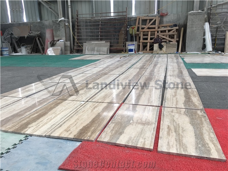 Stormy Travertine Tiles, Travertine Silver Tiles, Travertine Silver Classico, Stormy Travertine Slabs