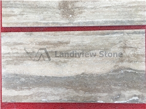 Stormy Travertine Tiles, Travertine Silver Tiles, Travertine Silver Classico, Stormy Travertine Slabs