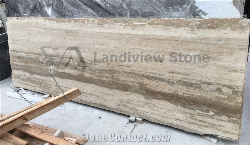 Stormy Travertine Tiles, Travertine Silver Tiles, Travertine Silver Classico, Stormy Travertine Slabs