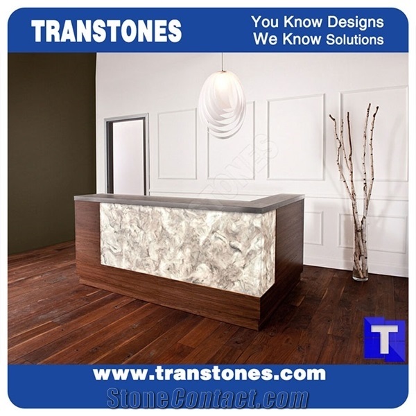 Artificial Crystal Spray Gold Onyx Tiles Solid Surface Wall Panel Yellow Glass Alabaster Stone for Bar Tops,Reception Table Desk,Hotel Counter Tops Design, Engineered Stone Interior Furniture