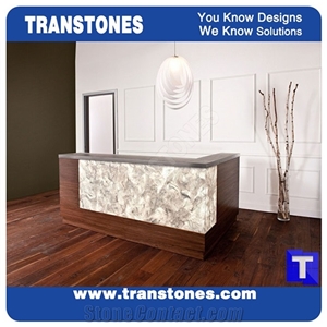 Artificial Crystal Spray Gold Onyx Tiles Solid Surface Wall Panel Yellow Glass Alabaster Stone for Bar Tops,Reception Table Desk,Hotel Counter Tops Design, Engineered Stone Interior Furniture