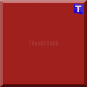 Composite Artificial Marble Esatern Red Glass Slabs, Solid Surface Artificial Decorative Acrylic Stone Sheet Panels Tiles for Wall,Floor Covering Kitchen Bathroom Counter Tops Project Design Material