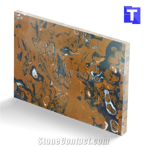 New Material Artificial Nero Portoro Macchia Oro Marble Sheet Wall Panel,Floor Tiles Translucent Backlit Slabs for Hotel Countertops,Solid Surface Glass Stone Professional Manufacture