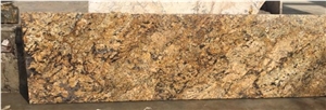 Alaska Gold Exotic Gold Granite Block