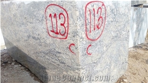 India Alaska White Granite Exotic White Blocks