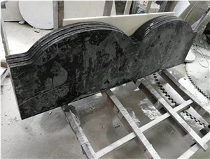 China Absolute Black Granite Vanity Tops,Absolute Black Granite Bathroom Countertop& Black Custom Vanitytop/Dark Black Bathroom Vanity Tops/Natural Stone Bath Tops