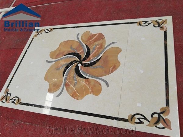 Ottoman Waterjet Medallion,Marble Waterjet Medallions Tiles,Thin Laminated Waterjet Medallions,Entry Floor Medallion Tiles,Corridor Floor Medallions,Carpet Medallions,Flower Medallions,Water-Jet Medal