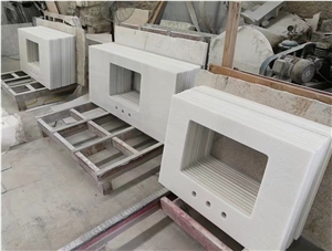 White Quartz Stone Vanity Tops,Engineered Stone,Artificial Stone,Solid Surface Top,Silestone