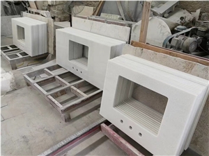 White Quartz Stone Vanity Tops,Engineered Stone,Artificial Stone,Solid Surface Top,Silestone