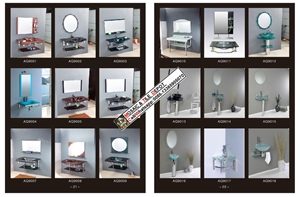 Glass Vessel Sink,,Glass Square Vessel Sink,,Bathroom Sink