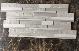 Marble Split Face Culture Stone, 3d Wall Panels, 3d Culture Stone, Building Stone, White Marble Stone, White 3d Stone