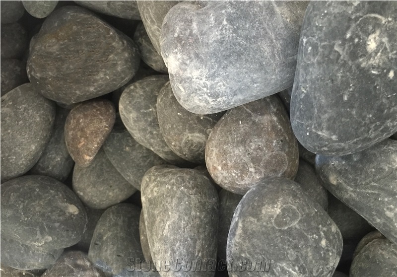 Mixed Pebble, Green Pebble, Polished Pebble, River Stone