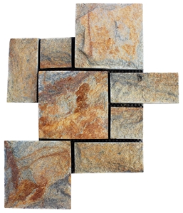 Random Flagstones,Natural Stone,Irregular Flagstone,Wall Stone