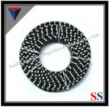 Diamond Rubberized Wire Saw for Granite and Marble, Diamond Stone Cutting Tools