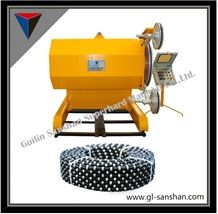 Diamond Rubberized Wire Saw for Granites and Marble Cutting, Rope Saw, Stone Cutting and Profiling, Granite and Marble Cutting Tools