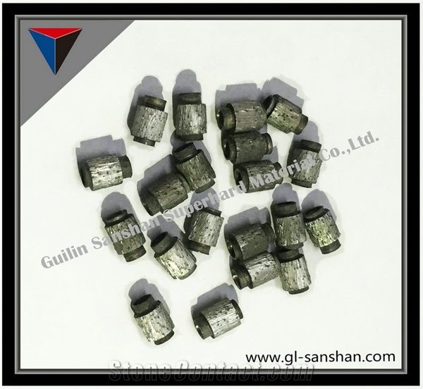 Different Diameter Diamond Beads, Diamond Wire Beads, Marble and Granite Cutting