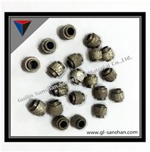 ￠11.6 Diamond Beads, Profiling Wire for Marble, Cutting Tools, Stone Cutting, Granite Cutting Ropes, Diamond Tools