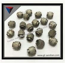 ￠7.2mm,￠8.8mm,￠10.5mm,￠11mm,￠11.6mm Diamond Wire Beads, Stone Cutting Machine