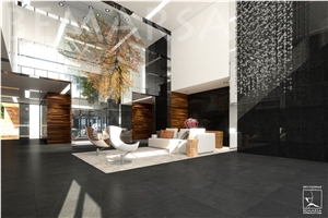Infinity Black Marble Slabs & Tiles