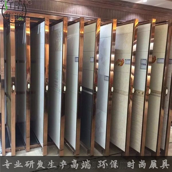 45 Sliding Granite Displays Sandstone Fixture Frames Tile Shelving Racks Ceramic Display Shelves Mosaic Racks Solutions Displays Cases Floor Stands Stone Displays Rack Porcelain Displays Stand Marble