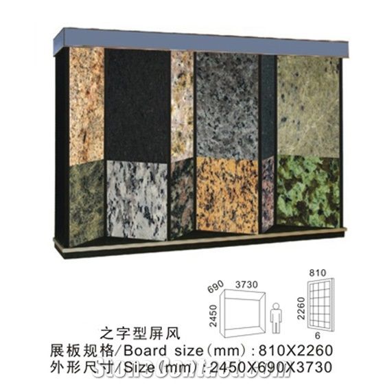 Black Marble Display Stand Racks Fair Display Showroom Racks Floor Displays Quartzite Slab Metal Displays Waterfall Tile Displays Stone Cabinets Marble Plant Stands Monument Display Panels