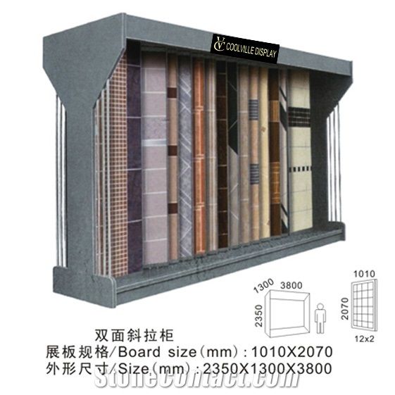 Blue-Marble Display Stand Racks Showroom Cuontertops Metal Displays Basalt Stone Shelf Tile Sample Display Bags Monuments China Stone Display Racks Brazil-Granite Display Racks