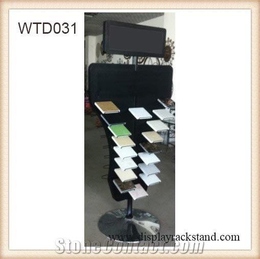 Brazil-Granite China Stone Display Racks Showroom Slab Metal Display Racks Sandstone Black Display Stand Racks Quartz Hanging Displays Flooring Tiles Wholesale Display Stand Racks