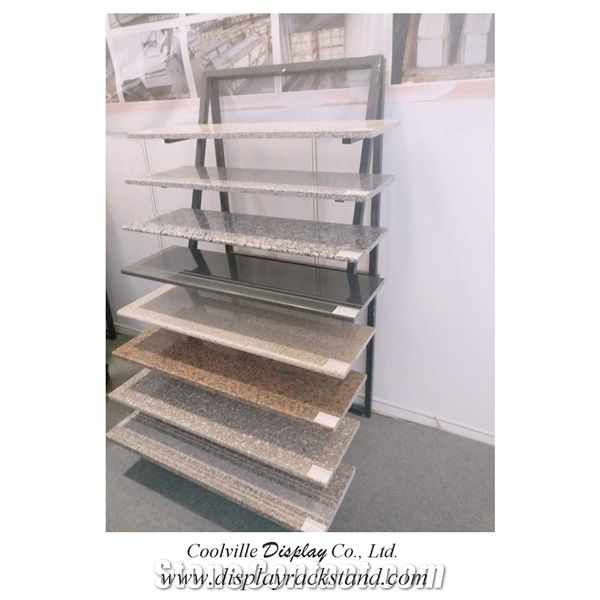 Ceramic Tower Displays Floor Stands Tile Shelving Racks Granite Displays Fixtures Marble Steel Shelves Mosaic Iron Stands Sandstone Displays Cabinets Slab Displays Stands Quartzite Wire Racks Displays