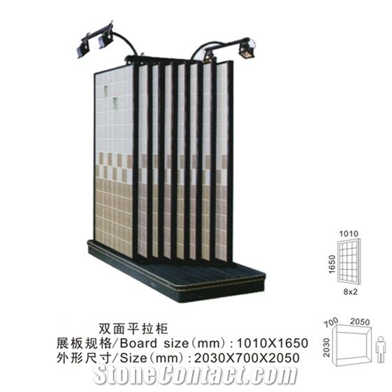 Cuontertops Tile Display Racks Waterfall Mosaic Display Racks Rotating Brazil-Granite Steel Onyx Display Racks Tombstones Display Racks Slab Metal Displays Showroom China Stone Display Racks