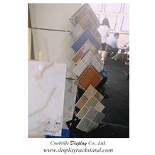 Custom Tile Rack Metal Display A-Frame Stone Rack Granite Displays Mosaic Rack Iron Rack Limestone Racks Marble Displays Slab Stand Waterfall Tile Stand Ceramic Displays Hardwood Racks Shelving Stands