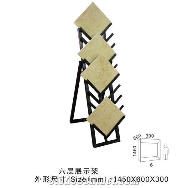 Granite Displays Stands Super White Displays Cabinets Mosaic Towers Wire Saw Displays Cases Ledgestone Wire Racks Curbstone Steel Racks Marble Iron Stands Sandstone Metal Displays