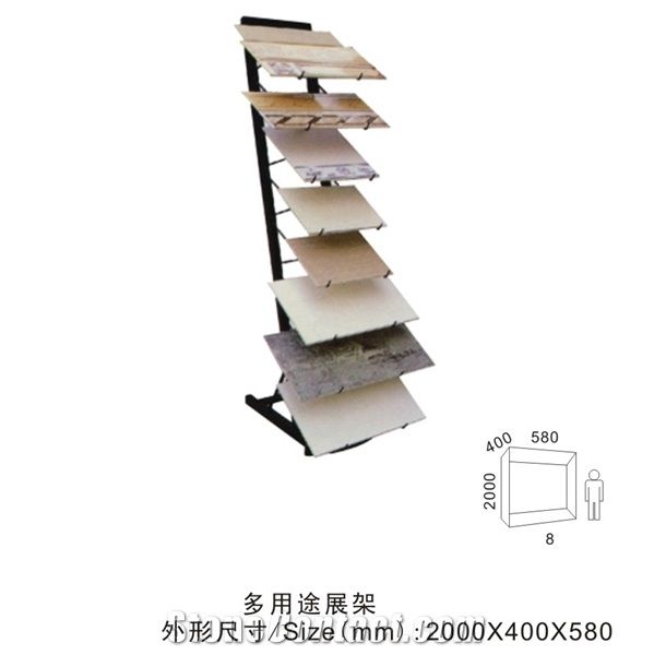 Granite Displays Stands Super White Displays Cabinets Mosaic Towers Wire Saw Displays Cases Ledgestone Wire Racks Curbstone Steel Racks Marble Iron Stands Sandstone Metal Displays